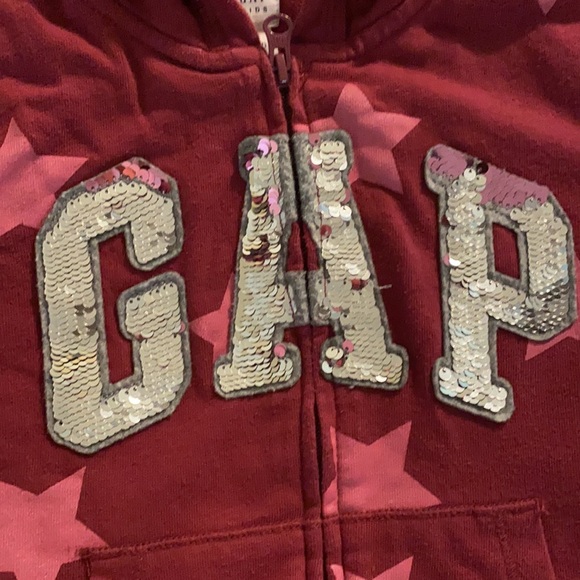Gap sequins sweatshirt set size s 6/7 - Picture 4 of 10